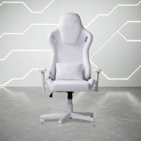 Techni Sport TSF45C Velvet Memory Foam Gaming Chair â€“ White