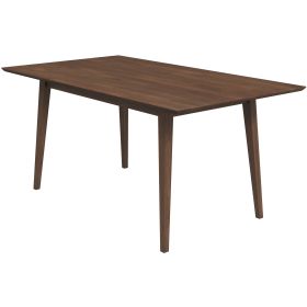 Levi Modern Style Solid Wood Rectangular Dining Kitchen Table