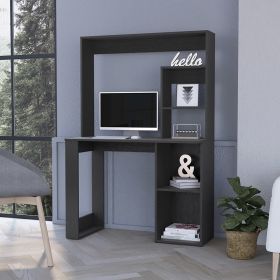 Desk Ryndon, Hutch, Black Wengue Finish